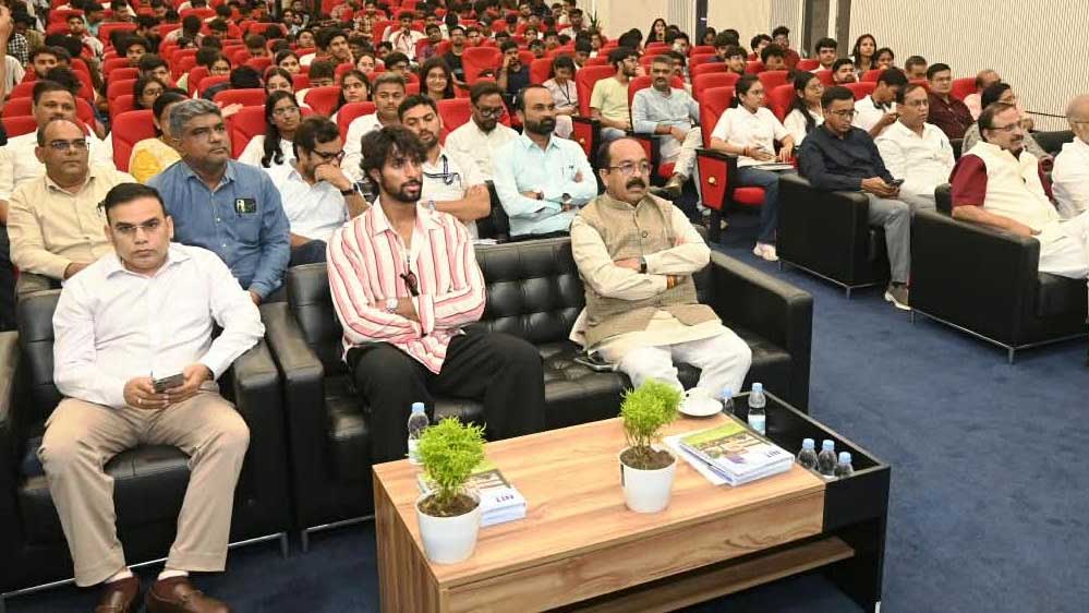 उप मुख्यमंत्री अरुण साव ‘खेलो इंडिया संवाद’ कार्यक्रम में हुए शामिल, खिलाड़ियों का बढ़ाया उत्साह