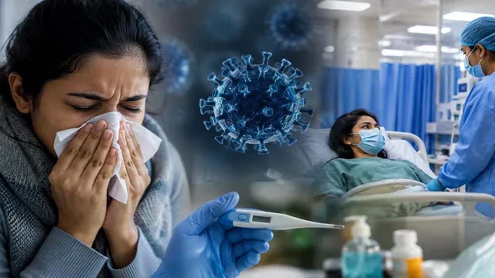 देश में बढ़ते H1N1-H3N2 मामलों के बीच झारखंड सतर्क, ILI-SARI मरीजों की होगी रोजाना निगरानी