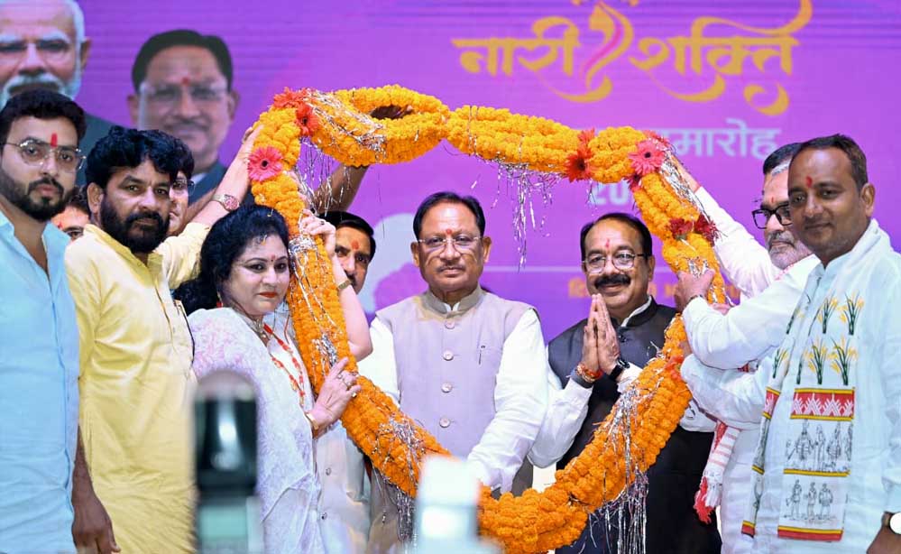 महिलाओं को अधिकार, अवसर और आत्मनिर्भरता से जोड़ना हमारी सर्वोच्च प्राथमिकता – मुख्यमंत्री विष्णुदेव साय