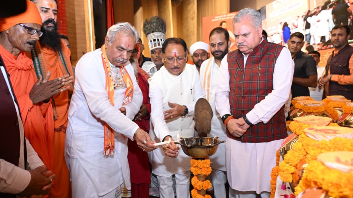 संत रविदास ने समरसता, समानता और भक्ति का जो मार्ग दिखाया, वही विकसित और सशक्त भारत की आधारशिला : सीएम साय
