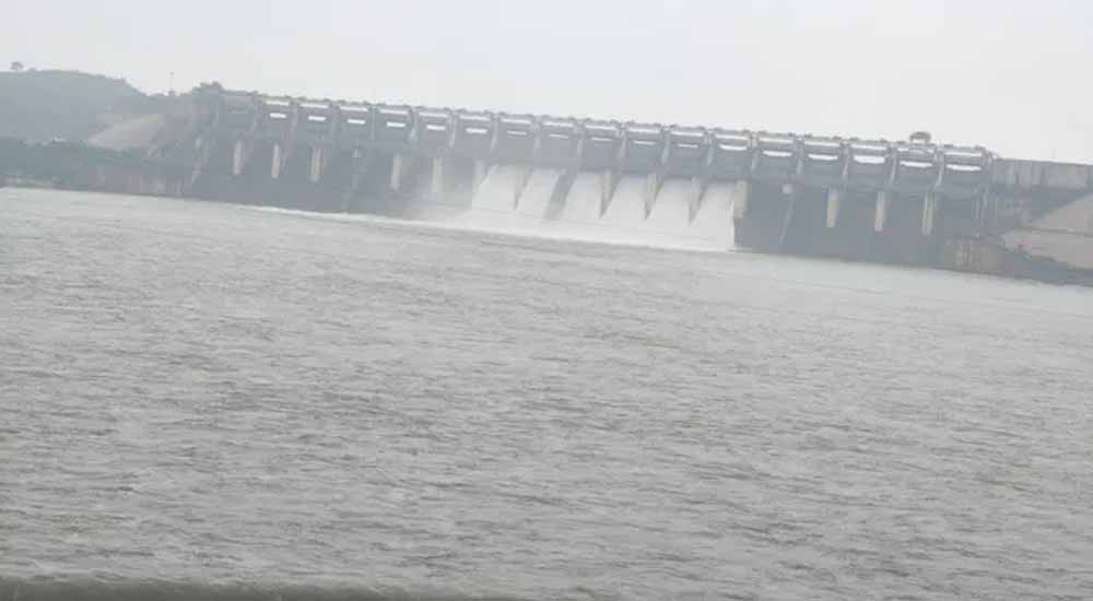 जलस्तर बढ़ने से बाणसागर बांध पर अलर्ट, शहडोल में खोले गए 8 गेट