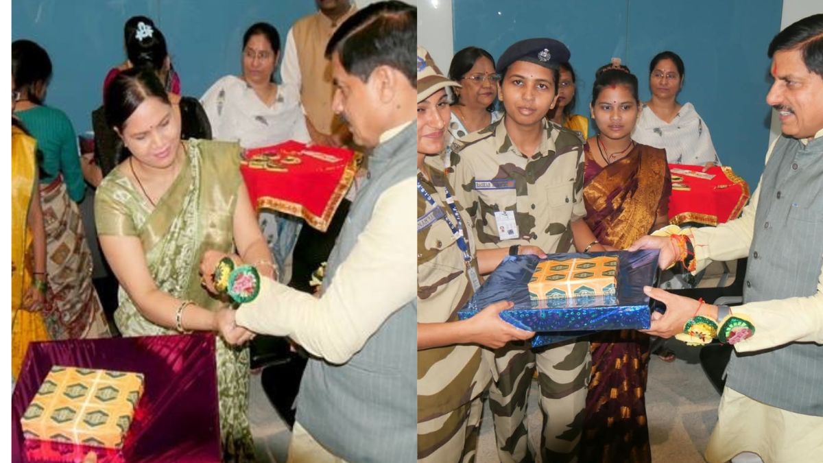 लाड़ली बहनों ने मोहन भैया को बांधी राखी, भावुक हो गए सब, आपको इमोशन से भर देंगे ये पल