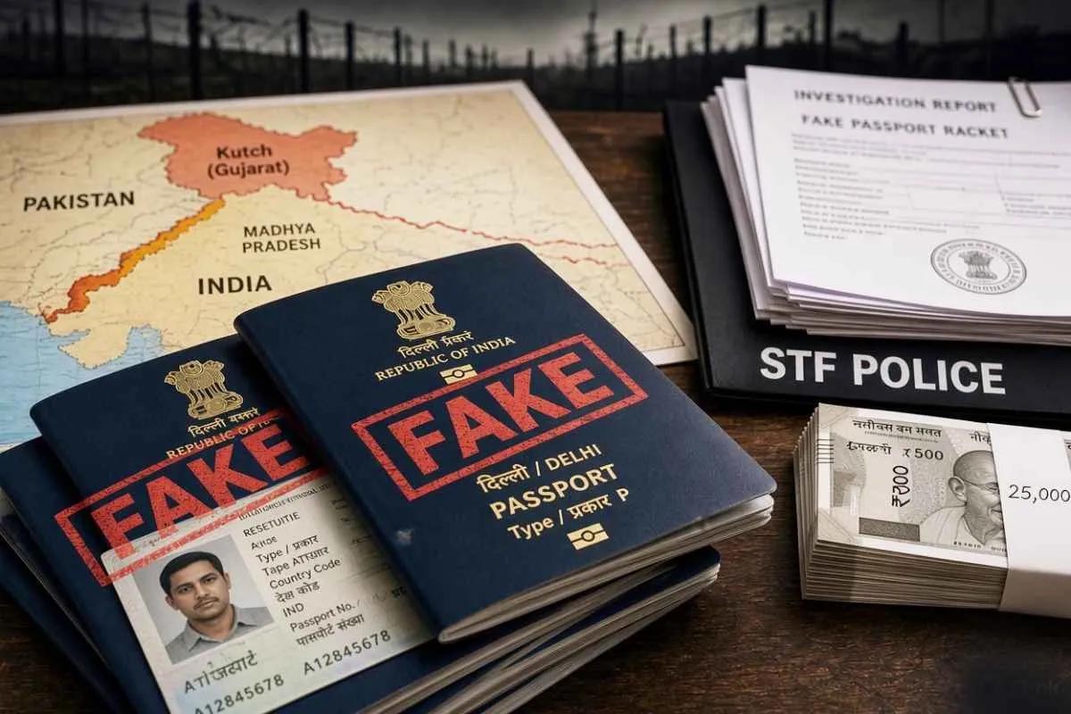डबरा फर्जी पासपोर्ट सिंडिकेट का अंतरराष्ट्रीय कनेक्शन, 200 पासपोर्ट पर STF की नजर