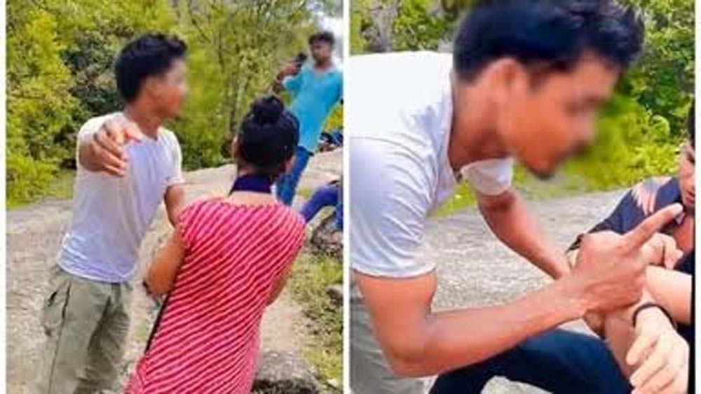 मंदार पर्वत छेड़छाड़ केस में 3 युवक हिरासत में, वायरल वीडियो से खुला ढाई महीने पुराना मामला