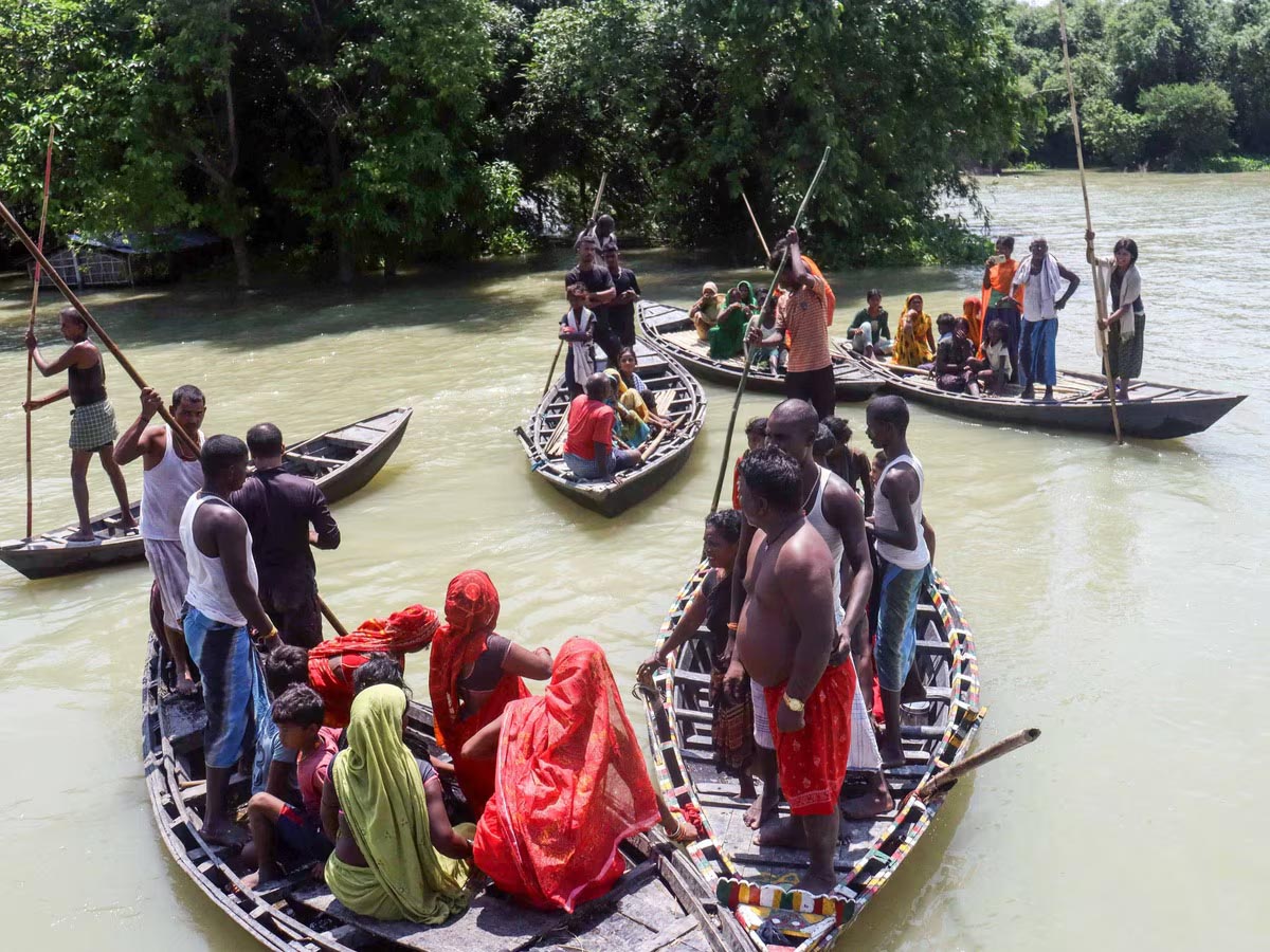 गंगा का जलस्तर घटा, लेकिन पुनपुन-बागमती में बढ़ोतरी ने बढ़ाई चिंता