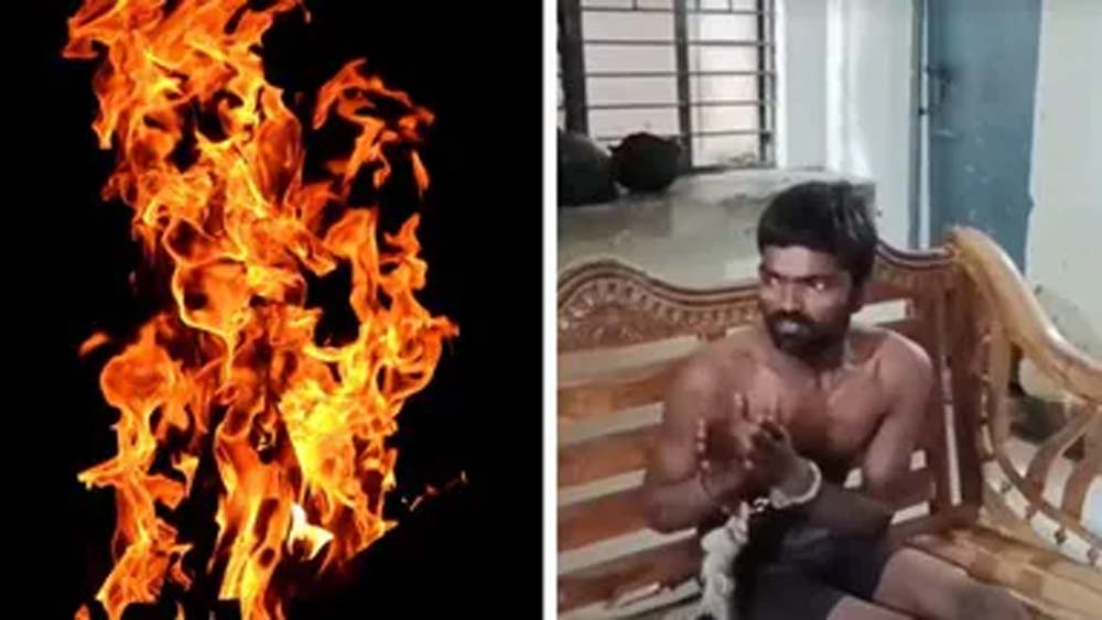 नशे में बेटे ने मां को जिंदा जलाया, पटना में 60 वर्षीय महिला की दर्दनाक मौत