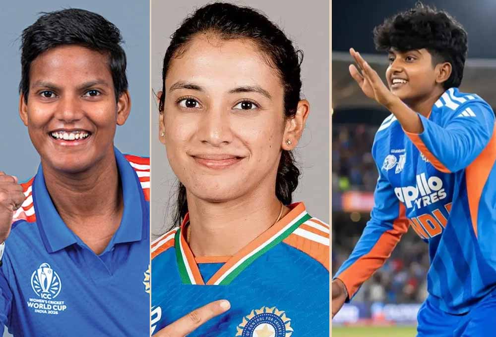 टी20 रैंकिंग में भारतीय महिला खिलाड़ियों का जलवा, श्री चरणी का ऐतिहासिक कारनामा; दीप्ति ने भी मारी बाजी