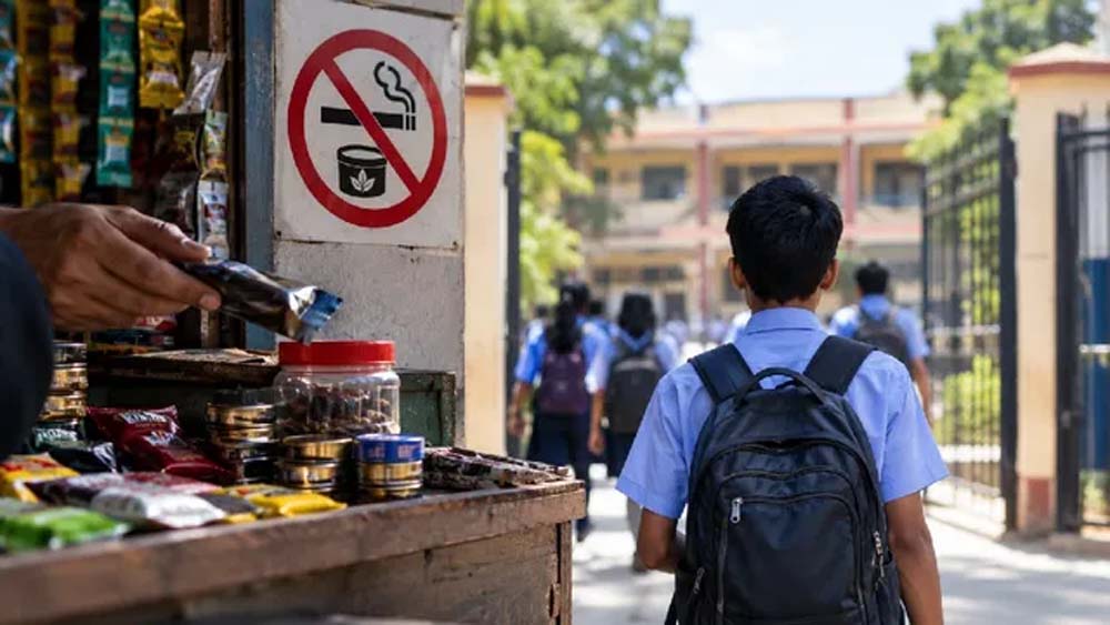 स्कूल-कॉलेज के 100 मीटर दायरे में तंबाकू बिक्री पर रोक, फिर बच्चों तक कैसे पहुंच रहा?