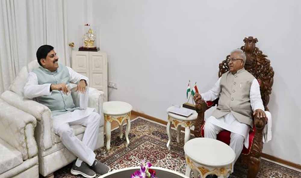 मुख्यमंत्री डॉ. यादव ने राज्यपाल पटेल से की सौजन्य भेंट