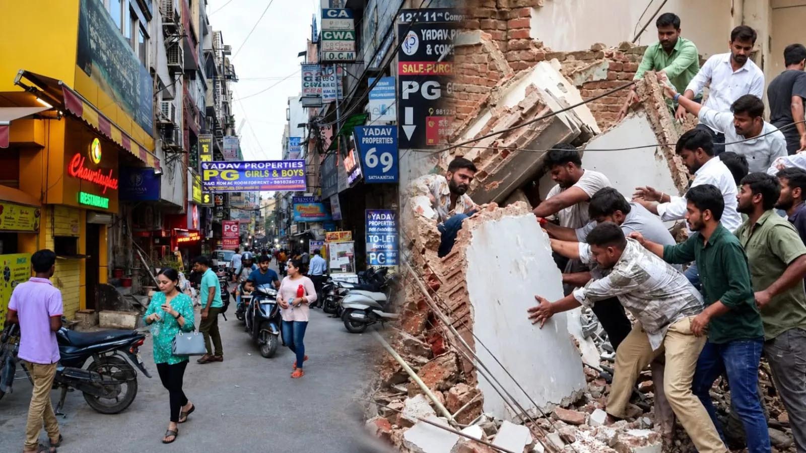 सत्य निकेतन हादसे के बाद MCD की बड़ी कार्रवाई, 11 प्रॉपर्टी पर बुलडोजर और 4 सील