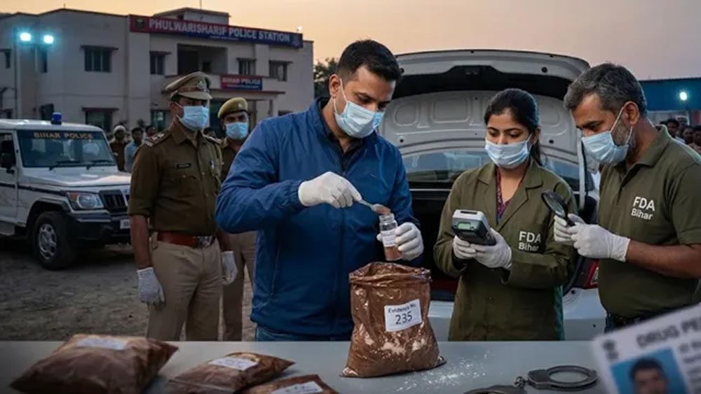 ब्राउन शुगर में मिलावट का नया खेल! पटना में पैरासिटामोल नेटवर्क की जांच तेज