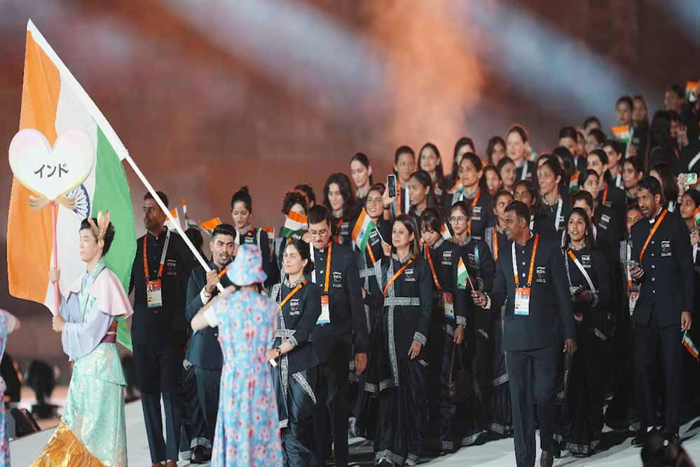 नागोया में 20वें एशियन गेम्स की शानदार ओपनिंग, मनु भाकर-पवन सहरावत ने बढ़ाया मान