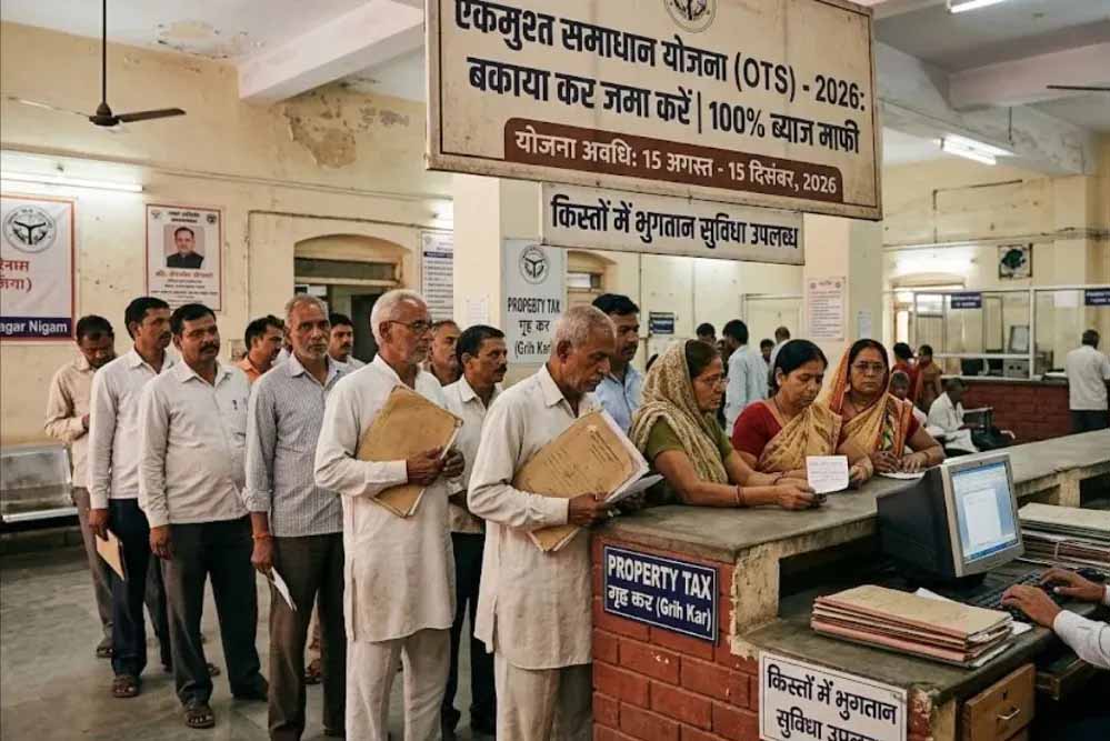 योगी सरकार की OTS योजना से शहरी करदाताओं को राहत, 31.06 करोड़ की ब्याज माफी
