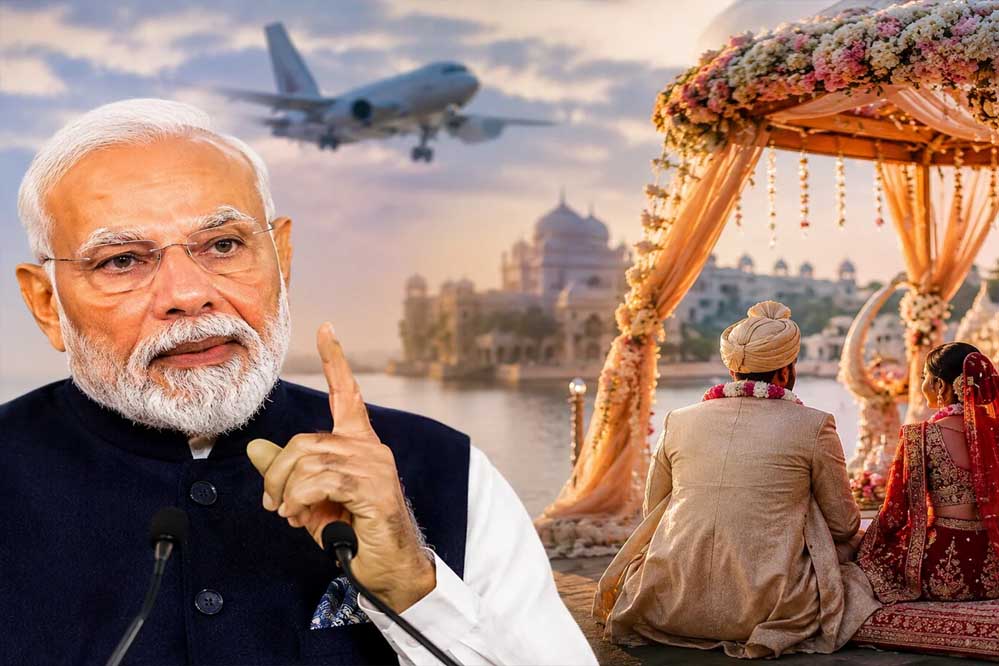 PM मोदी ने दिया स्वदेशी का संदेश, कहा- सोना खरीदने और विदेश में शादी करने से बचें