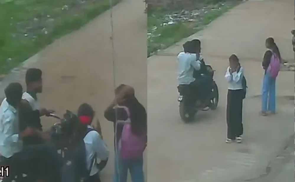 कोचिंग जा रही छात्राओं को बाइक सवारों ने रोका, छेड़छाड़ के बाद मारपीट