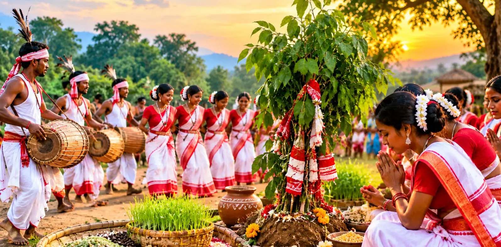 झारखंड का करम पर्व आज, करम डाल की पूजा से जुड़ी हैं सुख-समृद्धि की मान्यताएं