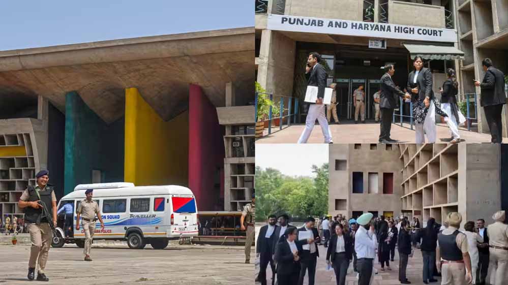 पंजाब-हरियाणा हाईकोर्ट को बम की धमकी, पुलिस ने खाली कराया पूरा परिसर