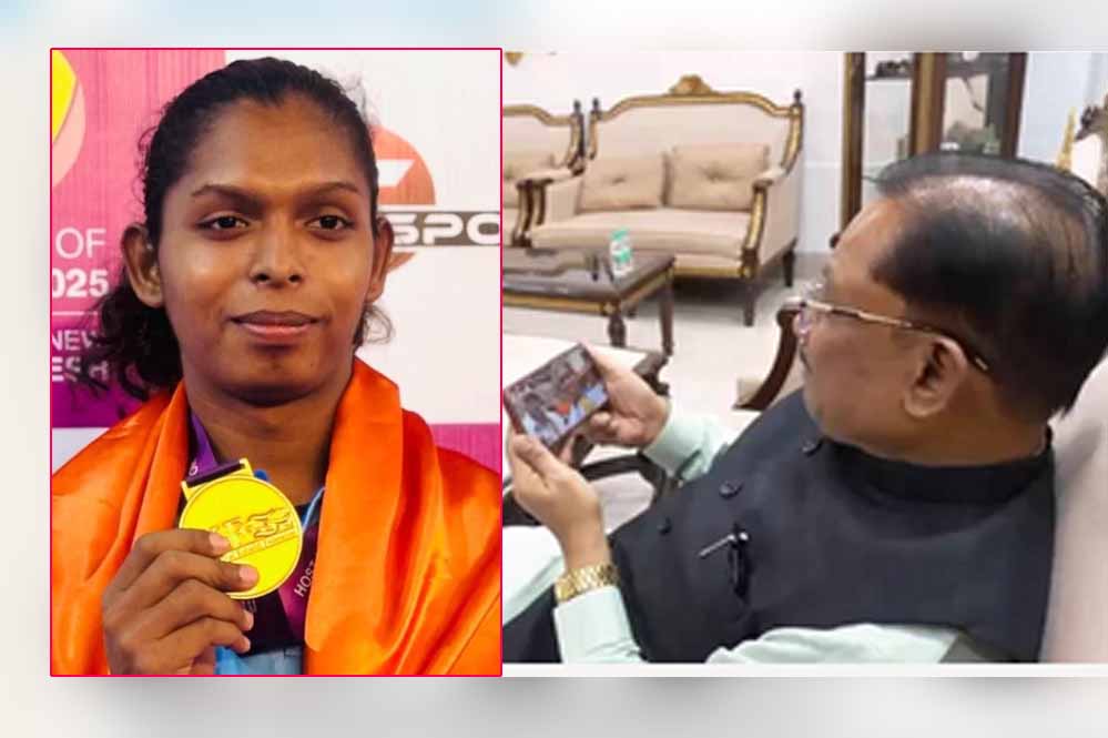 मुख्यमंत्री ने भारतीय महिला कबड्डी टीम की स्टार खिलाड़ी संजू देवी से फोन पर की आत्मीय बातचीत, स्वर्णिम सफलता के लिए दी बधाई