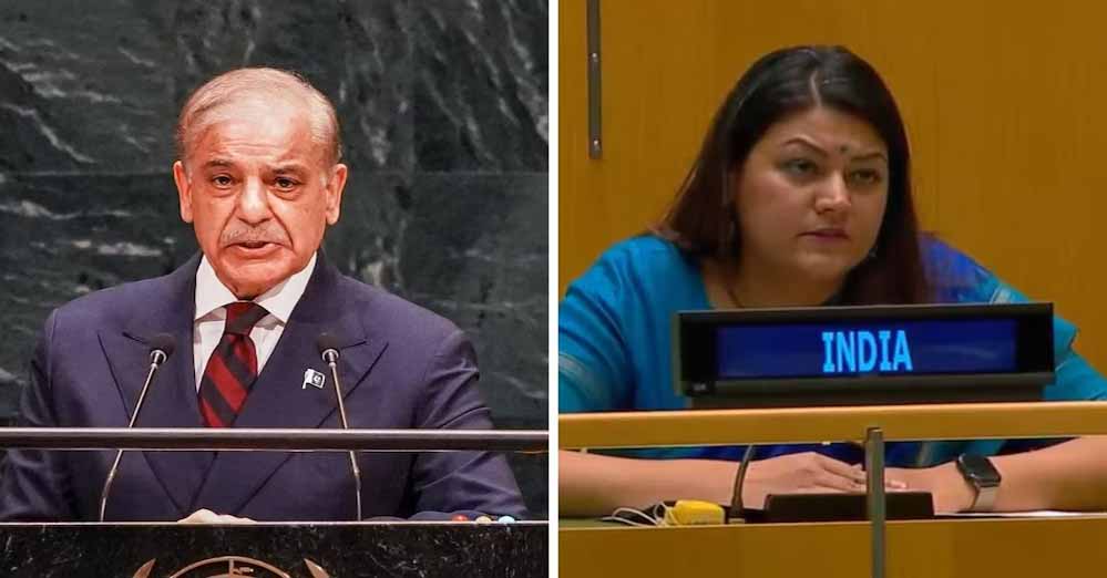 शहबाज के UN भाषण पर भारत का जवाब, आतंकवाद और अल्पसंख्यकों पर निशाना