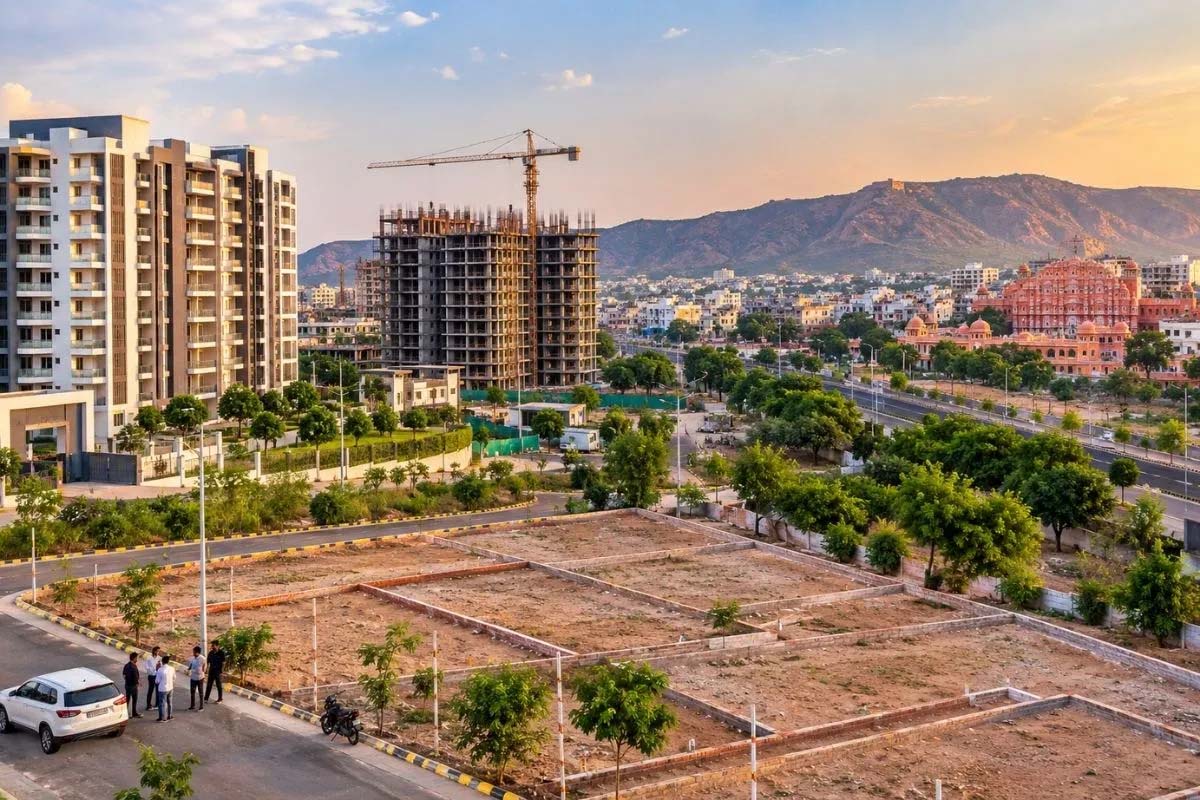 जयपुर बना रियल एस्टेट हब, 5 साल में आवासीय कीमतों में 63% की बढ़ोतरी