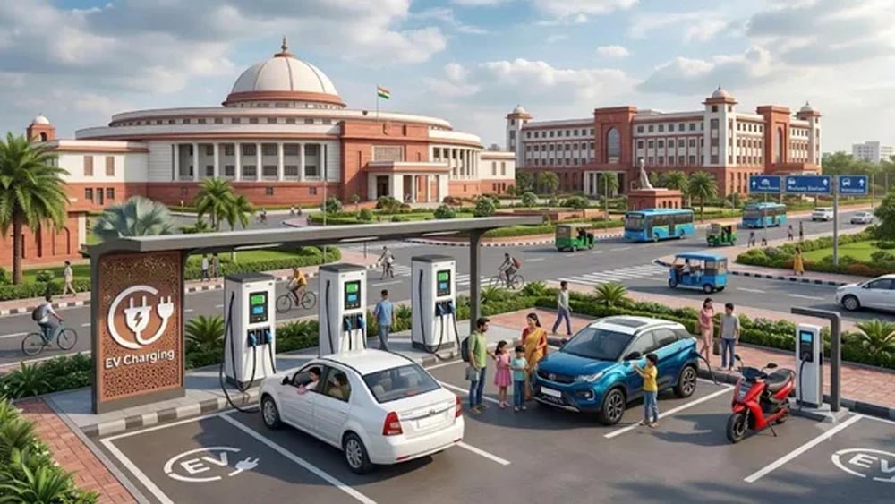 पटना के सरकारी परिसरों में मिलेगी फास्ट EV चार्जिंग सुविधा, 9 स्थानों पर स्टेशन लगाने की तैयारी