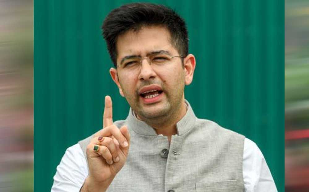 राघव चड्ढा के वोटर रिकॉर्ड पर विवाद, SIR में ‘पर्मानेंटली शिफ्टेड’ दिखा नाम; AAP पर बरसे
