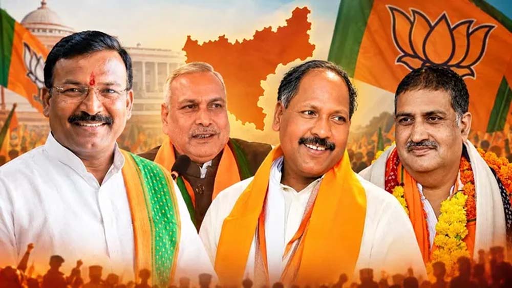 झारखंड BJP को मिले नए प्रभारी, गजेंद्र पटेल और पवन साय संभालेंगे जिम्मेदारी
