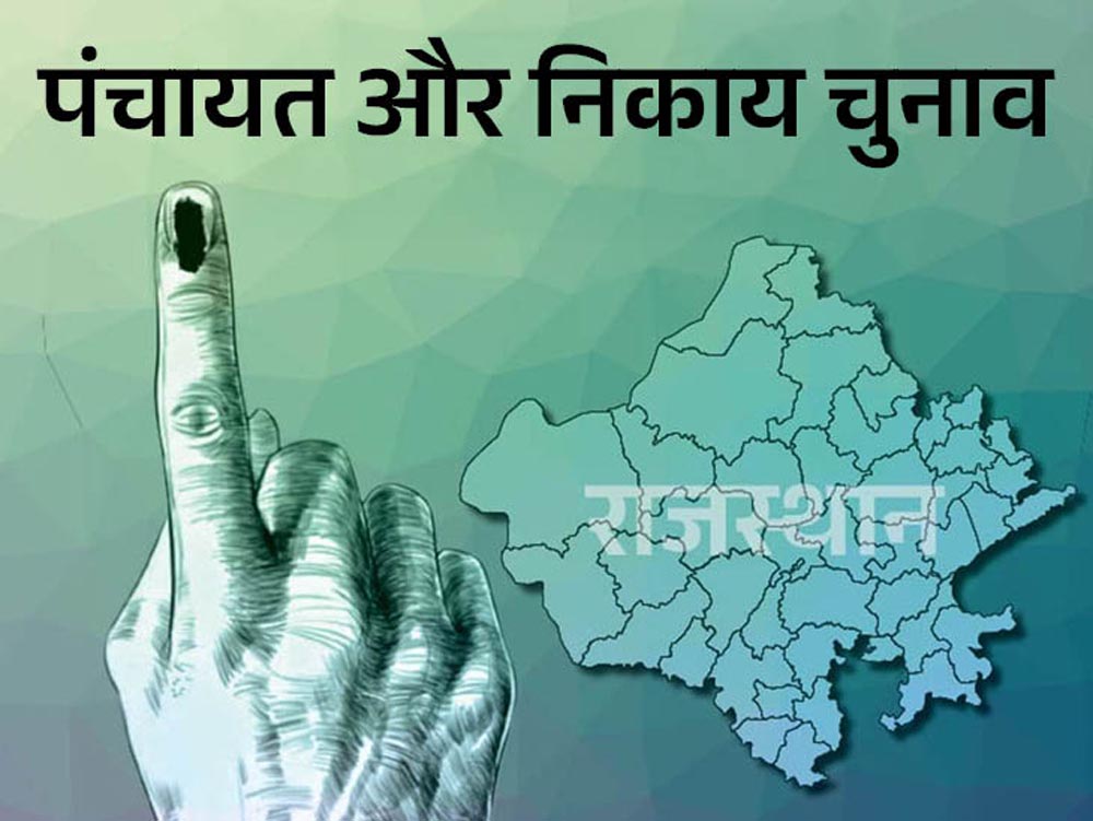 राजस्थान में निकाय चुनाव का पहला चरण आज, 57.52 लाख मतदाता करेंगे 20,623 प्रत्याशियों के भाग्य का फैसला