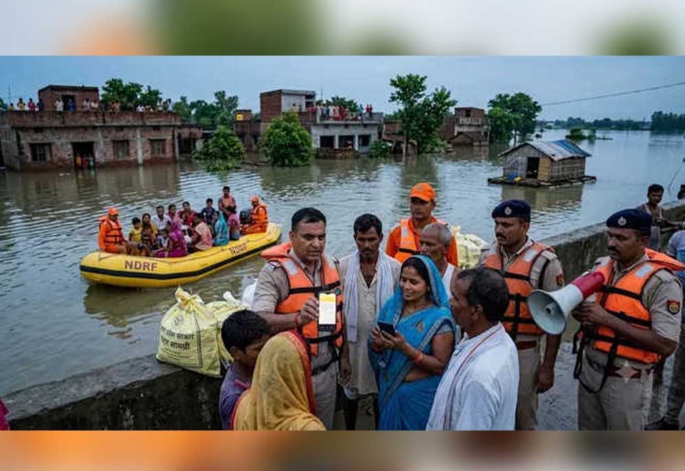 यूपी में बाढ़ के बीच योगी सरकार का राहत अभियान तेज, 18,810 लोगों को सुरक्षित स्थान पहुंचाया