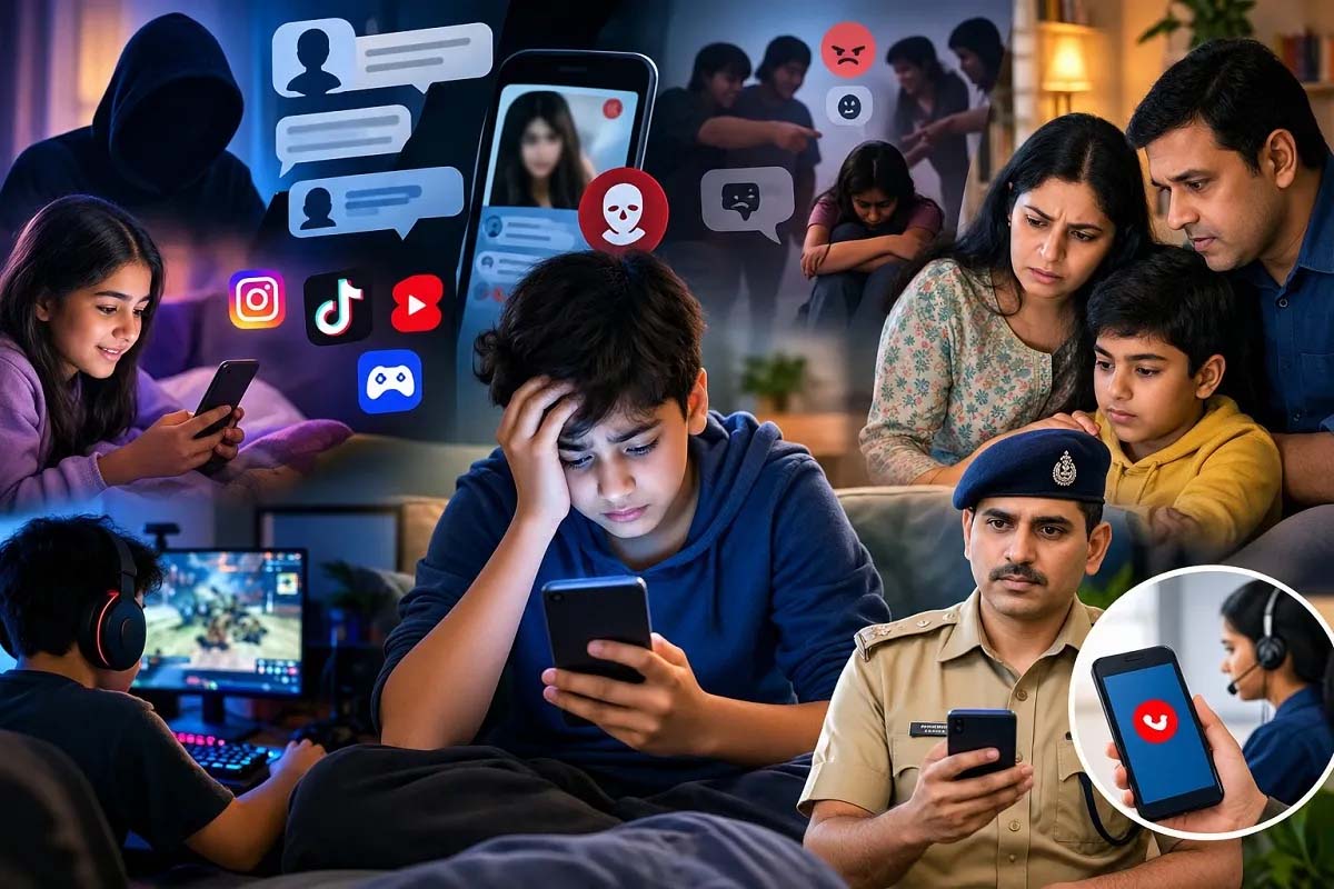 गेमिंग-रील्स के चक्कर में साइबर ठगी का खतरा, राजस्थान पुलिस ने दी पैरेंट्स को चेतावनी
