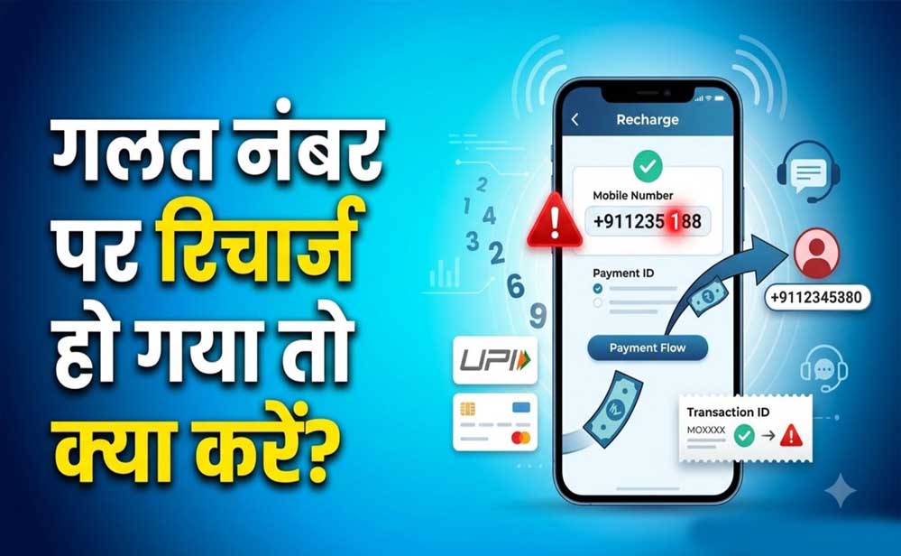 गलती से दूसरे नंबर पर कर दिया रिचार्ज? घबराएं नहीं, ऐसे वापस मिल सकते हैं पैसे