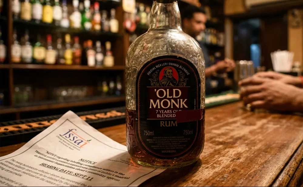 Old Monk की बिक्री पर FSSAI की सख्ती, ‘रम’ की जगह ‘रम फ्लेवर्ड स्पिरिट’ लिखना होगा