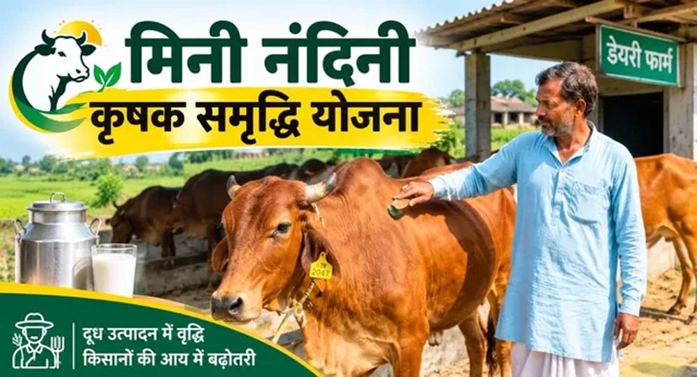 मिनी नंदिनी कृषक समृद्धि योजना में 20 और किसानों को मिला मौका, अब 26 लाभार्थी