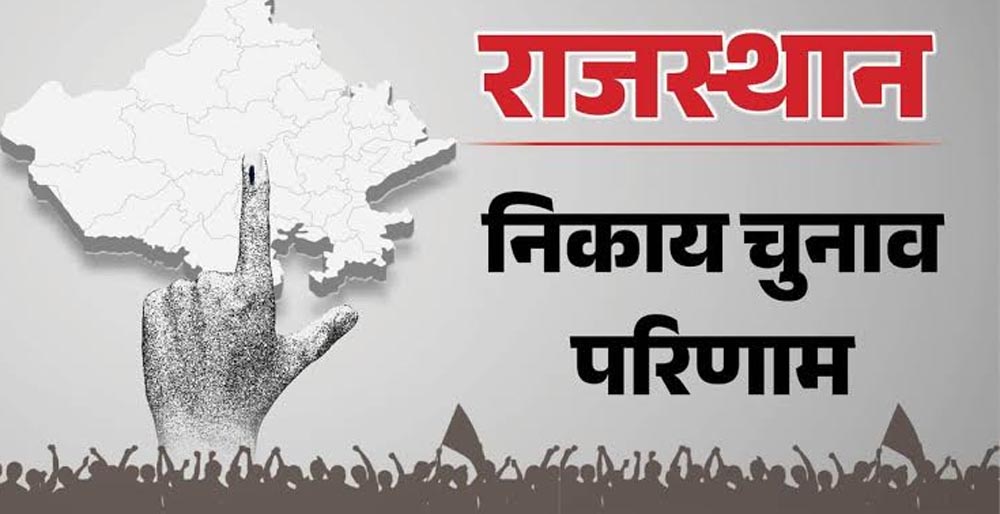 राजस्थान में नगर निकाय चुनाव के नतीजे, BJP आगे लेकिन कांग्रेस ने भी दिखाया दम