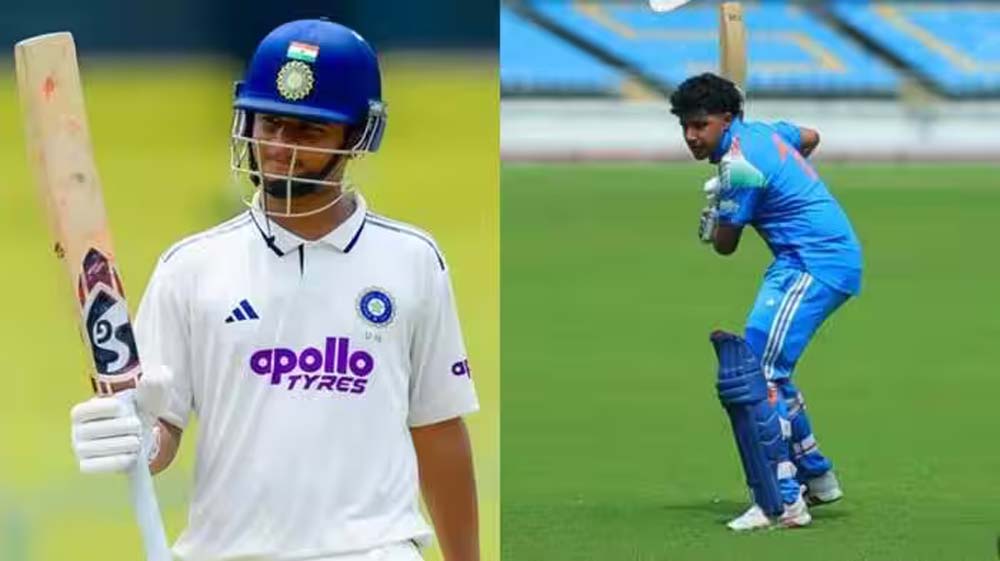 ऑस्ट्रेलिया के खिलाफ आर्यवीर सहवाग का तूफानी अंदाज, 9 चौकों से बनाए 47 रन