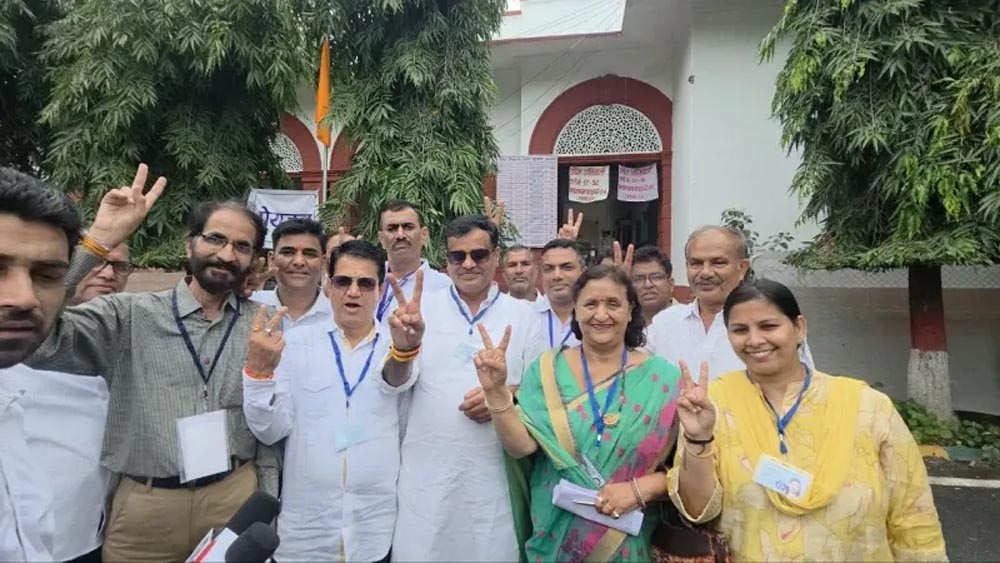उदयपुर नगर निगम में फिर खिला कमल, BJP ने जीती 53 सीटें; कांग्रेस को 23 पर संतोष