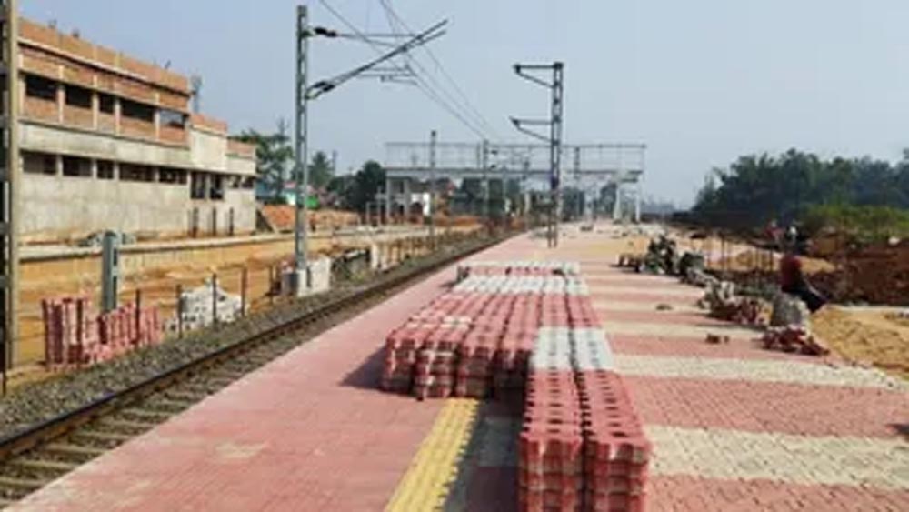 मधुपुर-गिरिडीह रेल मार्ग पर नया स्टेशन तैयार, 75% काम पूरा; लोको रिवर्सल से मिलेगी मुक्ति