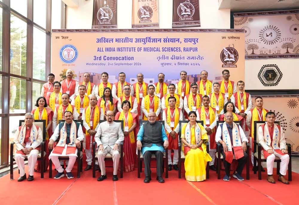 छत्तीसगढ़ अतीत के अंधकार से निकलकर विकास और प्रगति के नए युग की ओर अग्रसर – उपराष्ट्रपति
