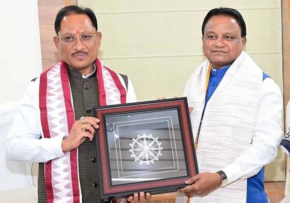 महानदी विवाद पर हाईलेवल मीटिंग, अमित शाह के साथ साय और माझी