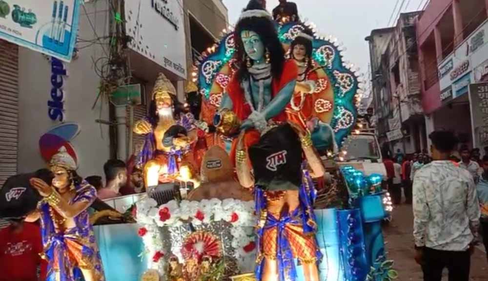 गणेश विसर्जन झांकी के दौरान भारी वाहनों पर प्रतिबंध