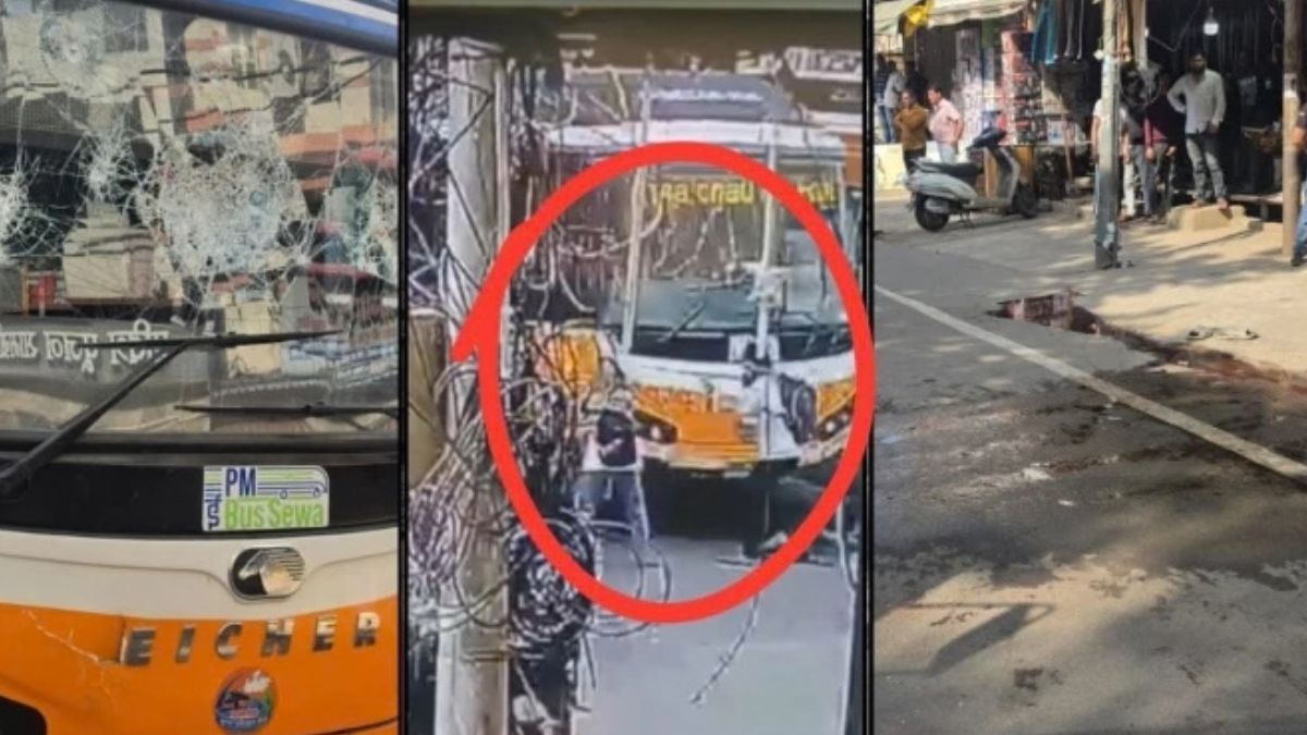 इंदौर के राजवाड़ा में अचानक बेकाबू हुई PM ई-बस, 4 लोगों को रौंदा, एक की हुई मौत