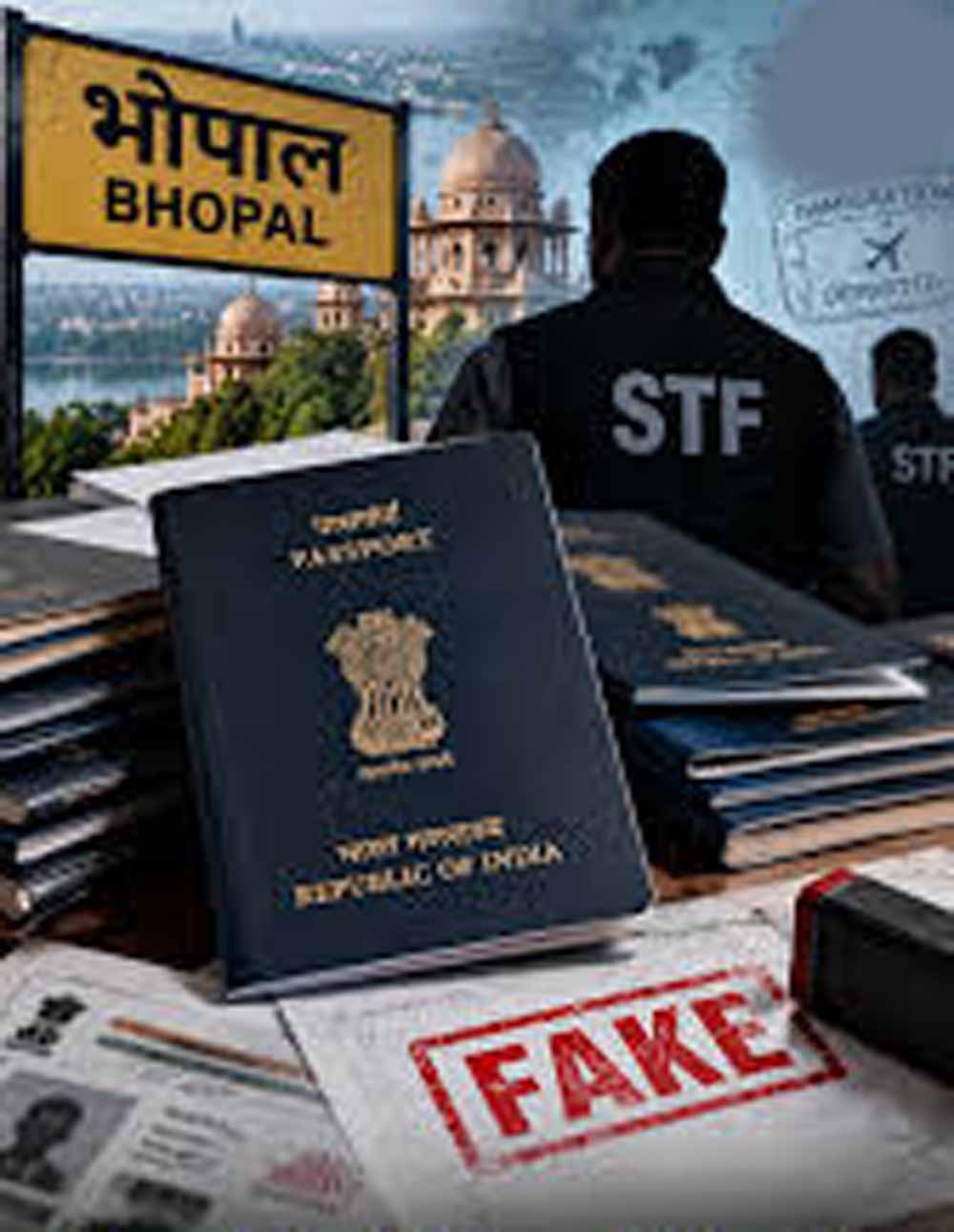 फर्जी पासपोर्ट कांड में बड़ा खुलासा, भोपाल-डबरा से 70 से अधिक पासपोर्ट बने; 15 अफसर जांच के घेरे में