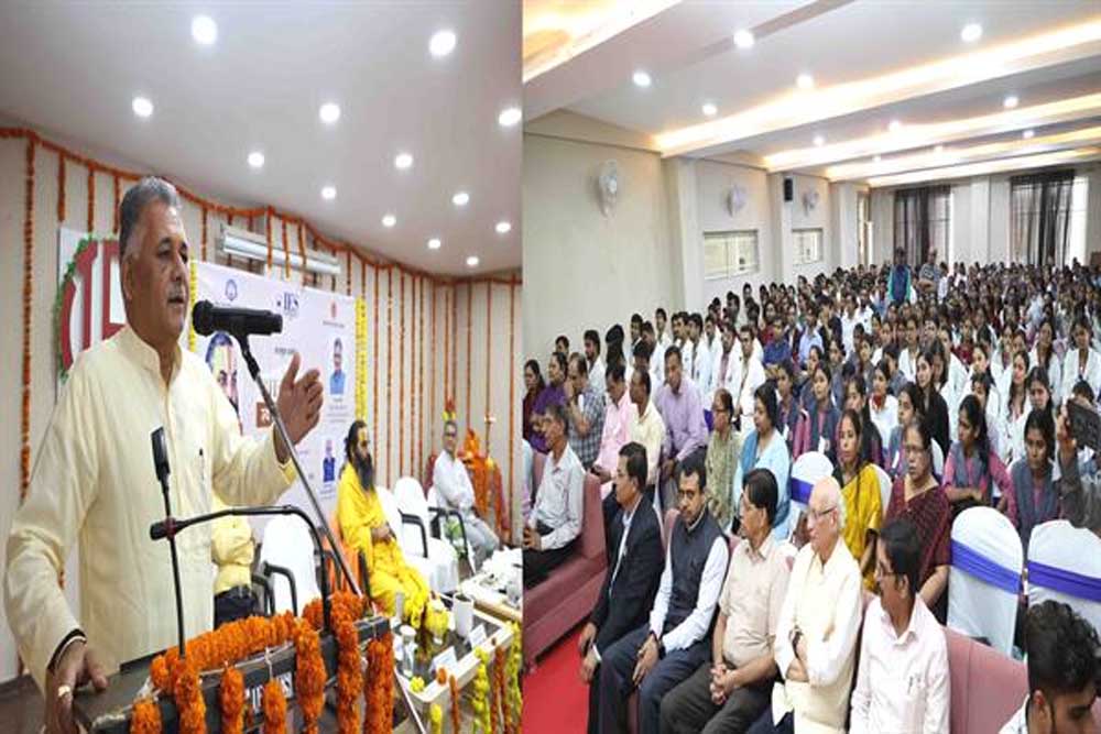 वर्ष 2047 के विकसित भारत के निर्माण में युवा शक्ति की महत्वपूर्ण भूमिका