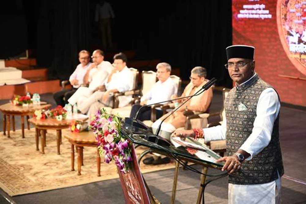 अपनी भाषा और जड़ों से जुड़कर ही युवा कर सकते हैं सशक्त राष्ट्र का निर्माण : मंत्री सारंग