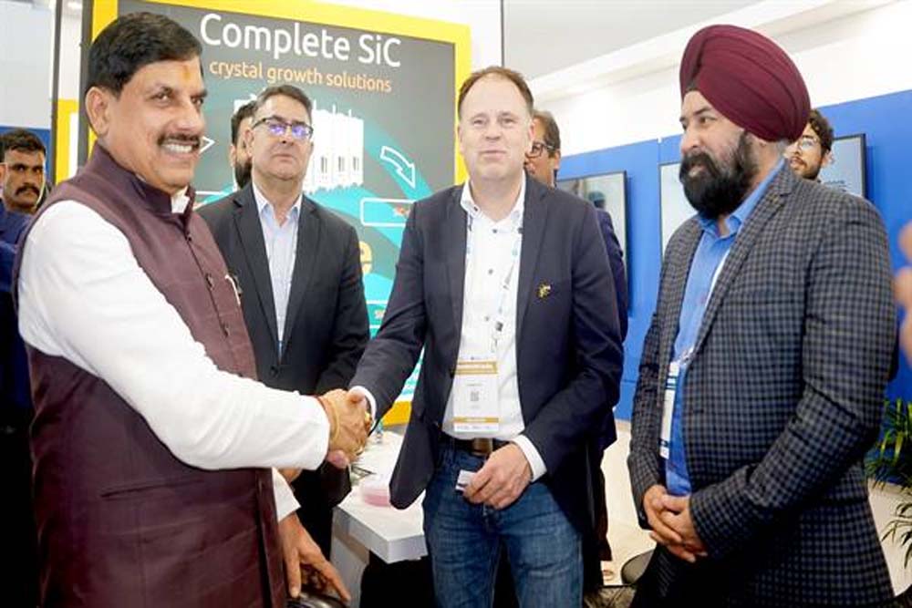 सेमीकॉन इंडिया-2026 में मुख्यमंत्री डॉ. यादव ने सेमीकंडक्टर कंपनियों से किया संवाद