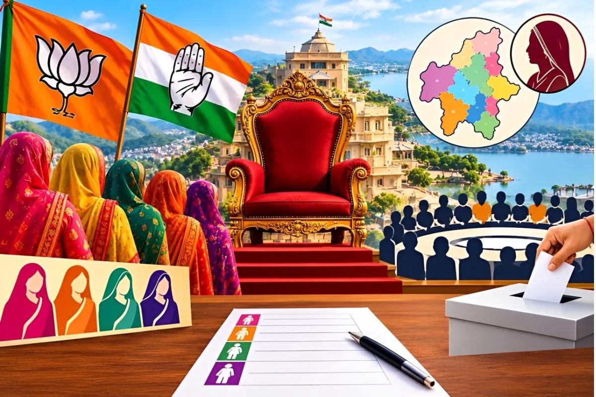 राजस्थान पंचायत चुनाव में महिला आरक्षण अहम, राजसमंद के 14 वार्ड महिलाओं के लिए आरक्षित