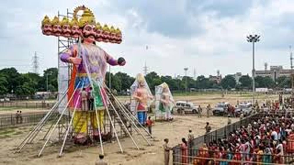 दशहरा पर पटना में दिखेगा भव्य नजारा, 90 फीट रावण और इको-फ्रेंडली आतिशबाजी होंगे आकर्षण