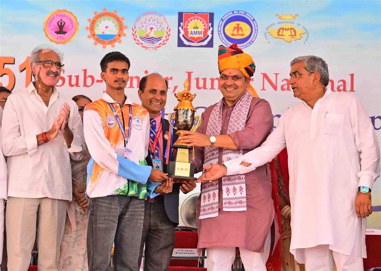 युवा प्रतिभाओं को बेहतर मंच देने पर जोर, राष्ट्रीय योगासन प्रतियोगिता में बोले सीएम भजनलाल शर्मा