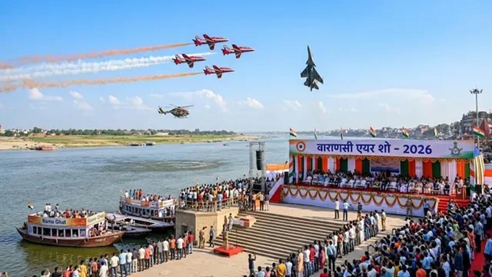 Air Force Day 2026: काशी में एयर शो की खास तैयारी, हवा-गंगा-जमीन पर अलग रिस्पॉन्स प्लान