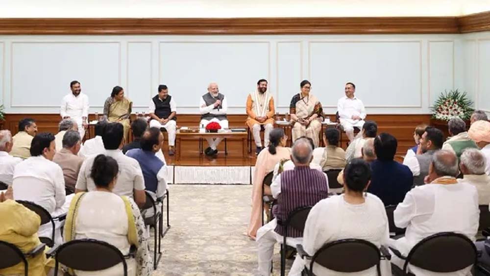 हरियाणा BJP विधायकों से PM मोदी का संवाद, बोले- टेंशन मत लो, जनता के बीच जाकर काम करो